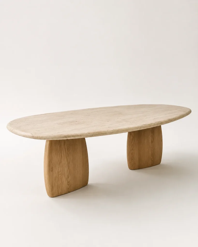 Onda Stone Dining Table