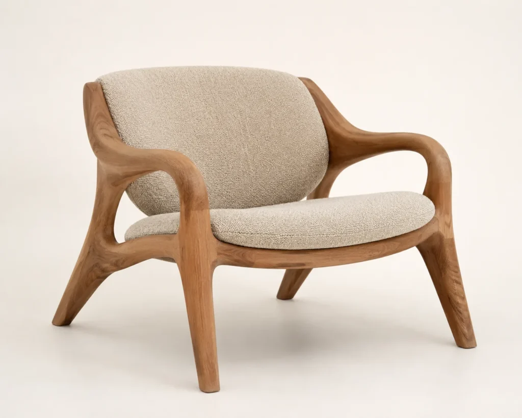 Orba Sculptural Lounge Chair