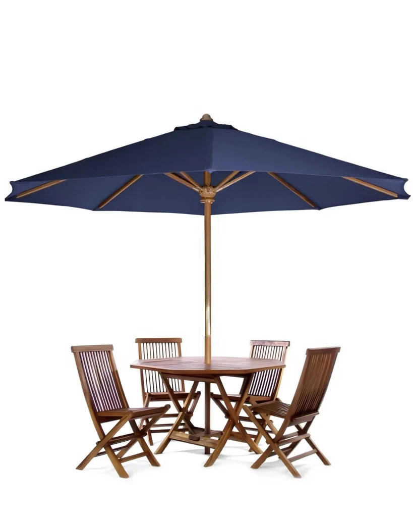 Sundara Teak Outdoor Dining Set — Classic Outdoor